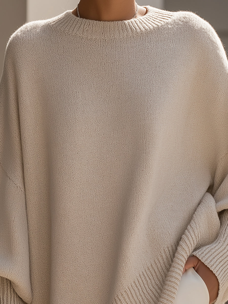 Lucinda | Le poncho en maille fluide à l'élégance décontractée