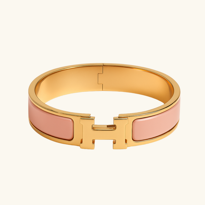 Bracelet jonc bicolore Helene H