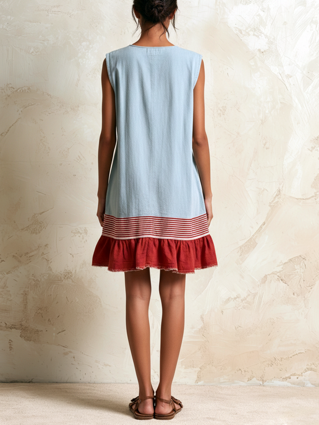 Amandine robe longue détail du tissu