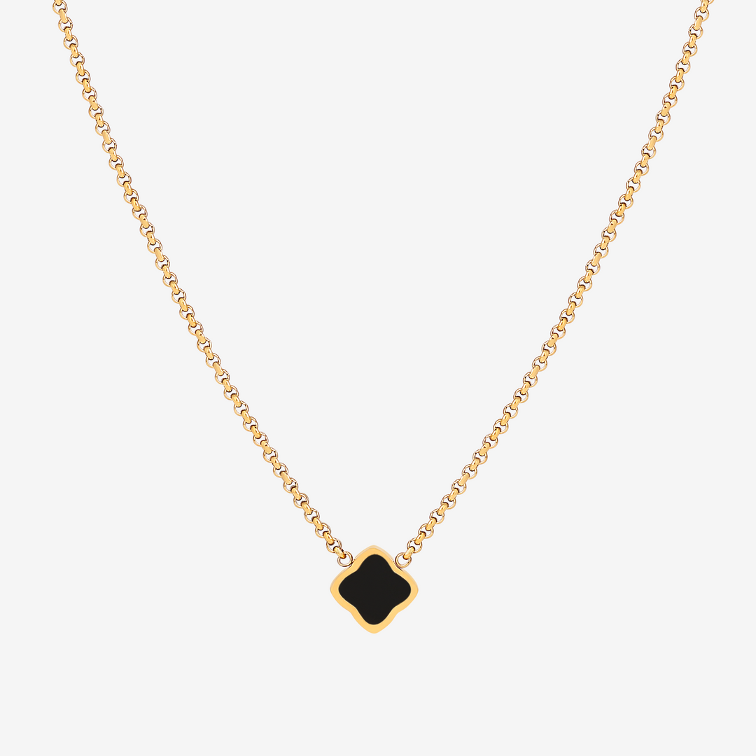 Collier trèfle délicat
