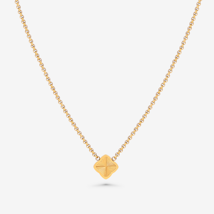 Collier trèfle délicat