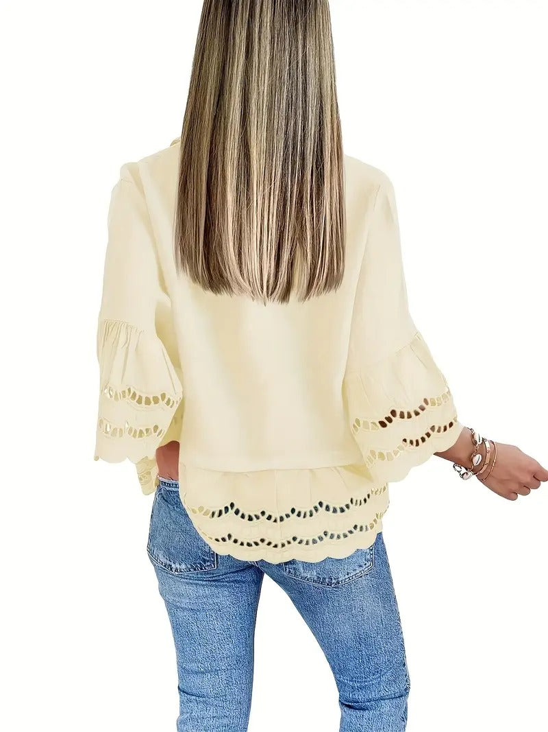 Emily | Blouse Aérée Chic