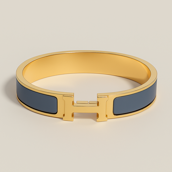 Bracelet jonc bicolore Helene H