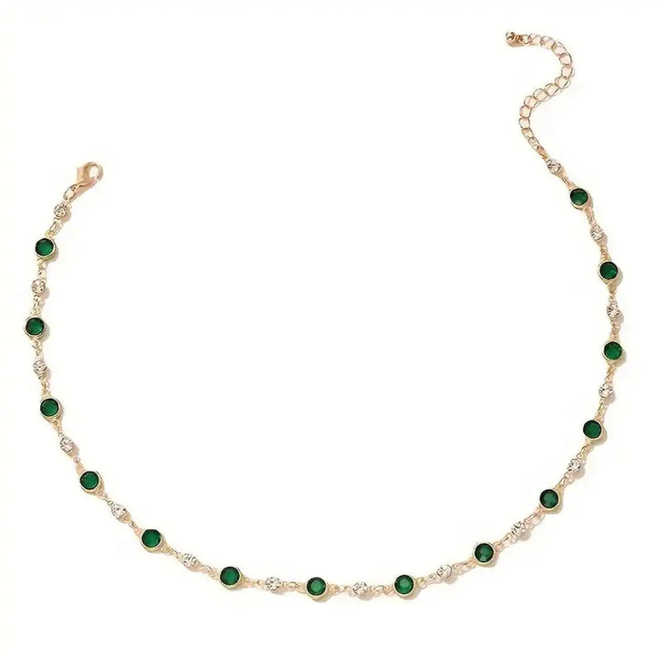 Victoire | Collier de Station Émeraude Verdante