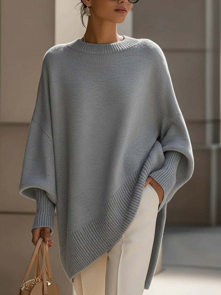 Lucinda | Le poncho en maille fluide à l'élégance décontractée