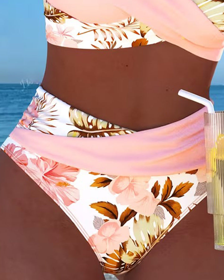 Jolina | Le bikini à contraste floral pour une confiance absolue