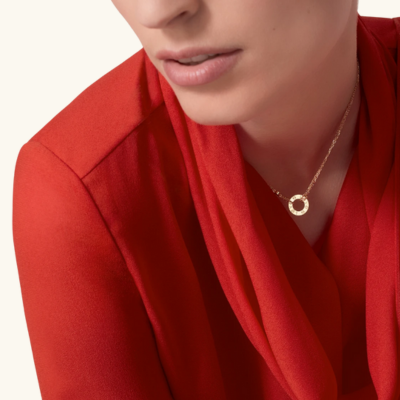 Collier doré cœur Ava