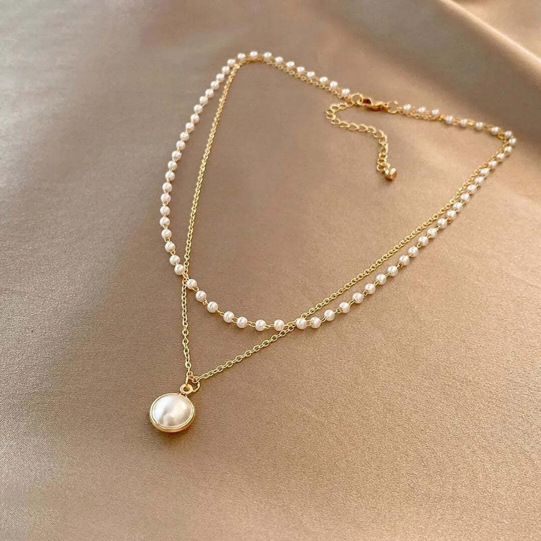 Mathilde | Collier de Perles Lustre