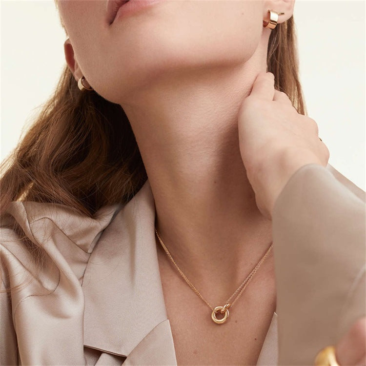 Collier à maillons dorés Harper