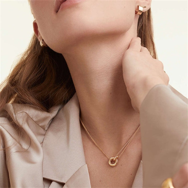 Collier à maillons dorés Harper