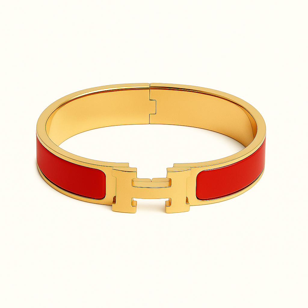 Bracelet jonc bicolore Helene H