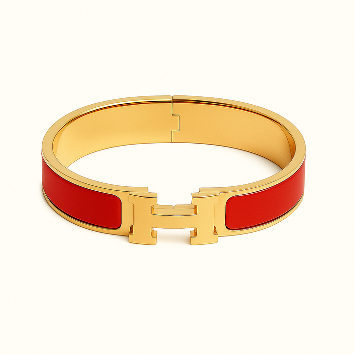 Bracelet jonc bicolore Helene H