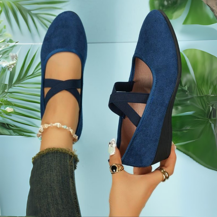 Mathilda | Les ballerines compensées à l'élégance quotidienne