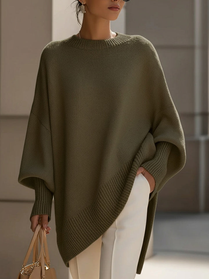 Lucinda | Le poncho en maille fluide à l'élégance décontractée