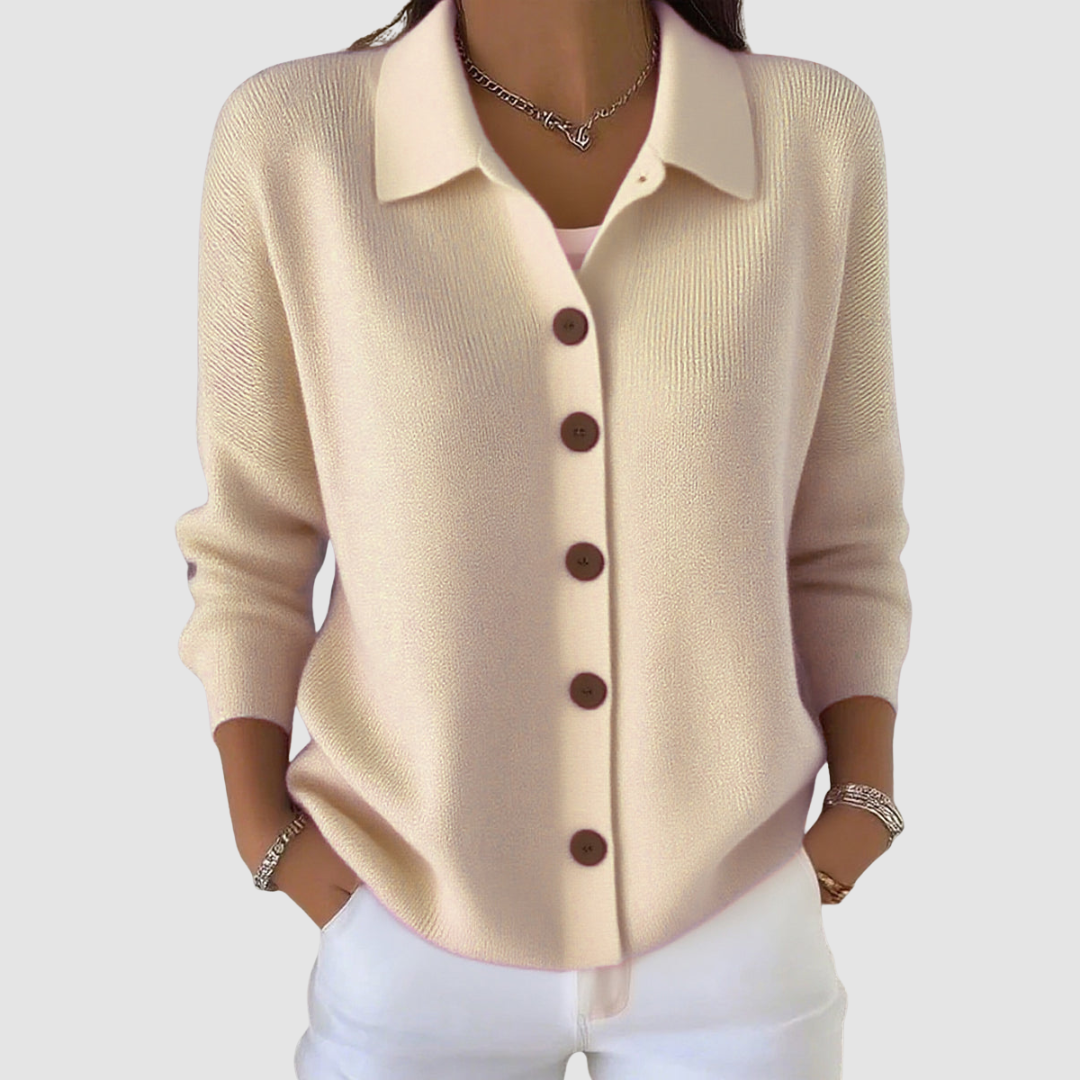 Joanna | Cardigan en Maille Boutonné