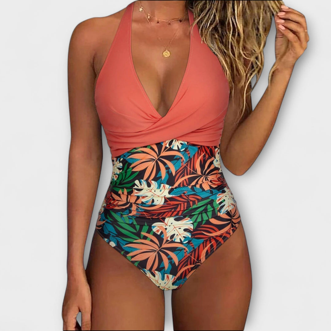 Joyce - Stylish V-Neck Swimsuit for Women