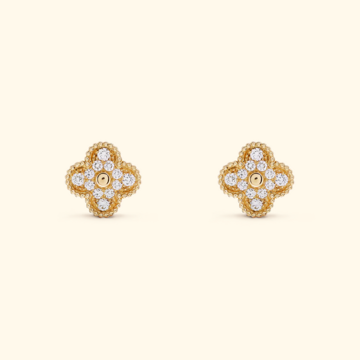 Clover Drop Earrings