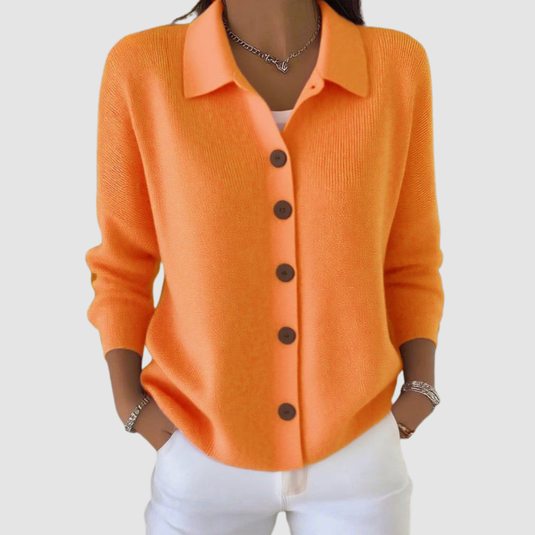 Joanna | Cardigan en Maille Boutonné