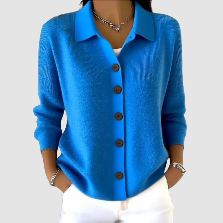 Joanna | Cardigan en Maille Boutonné