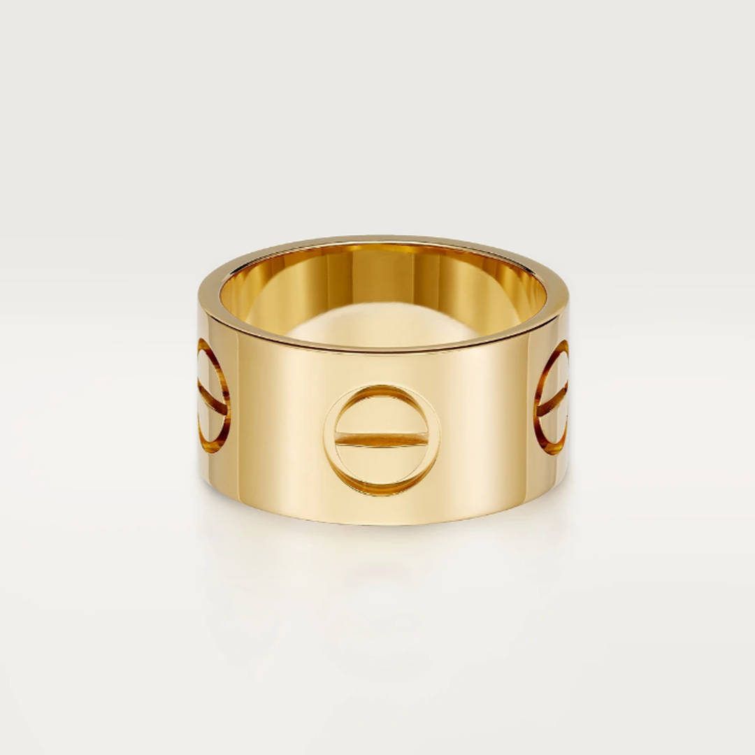 Bague large Love Statement