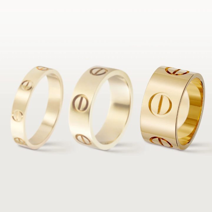 Bague large Love Statement