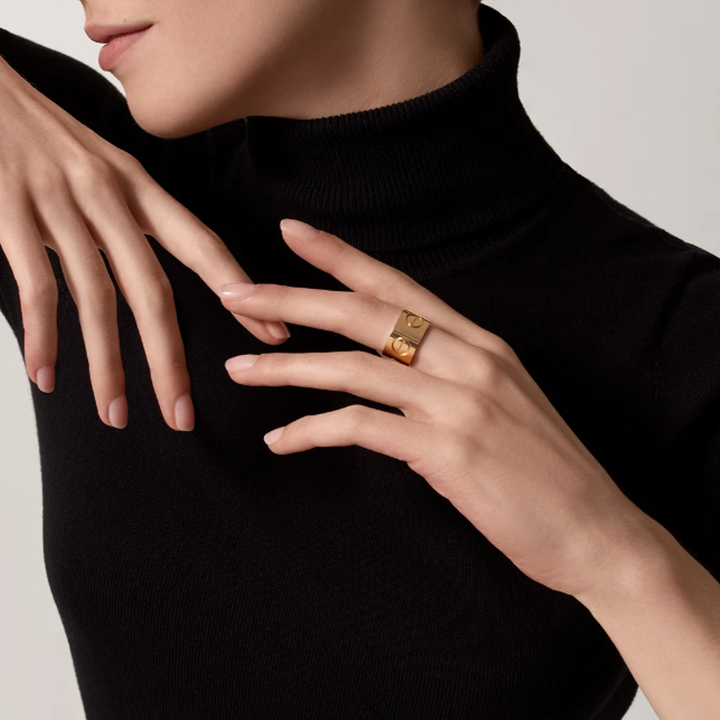 Bague large Love Statement
