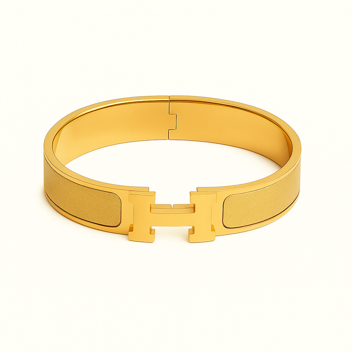 Bracelet jonc bicolore Helene H