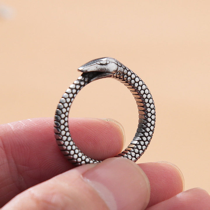 Bague Femme en Acier Inoxydable ? Élégance Éternelle de la Mythologie Nordique 1