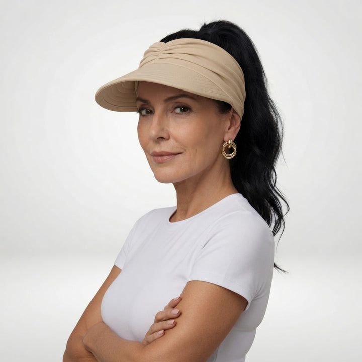 Solarine™ — Visière soleil sport chic protection estivale