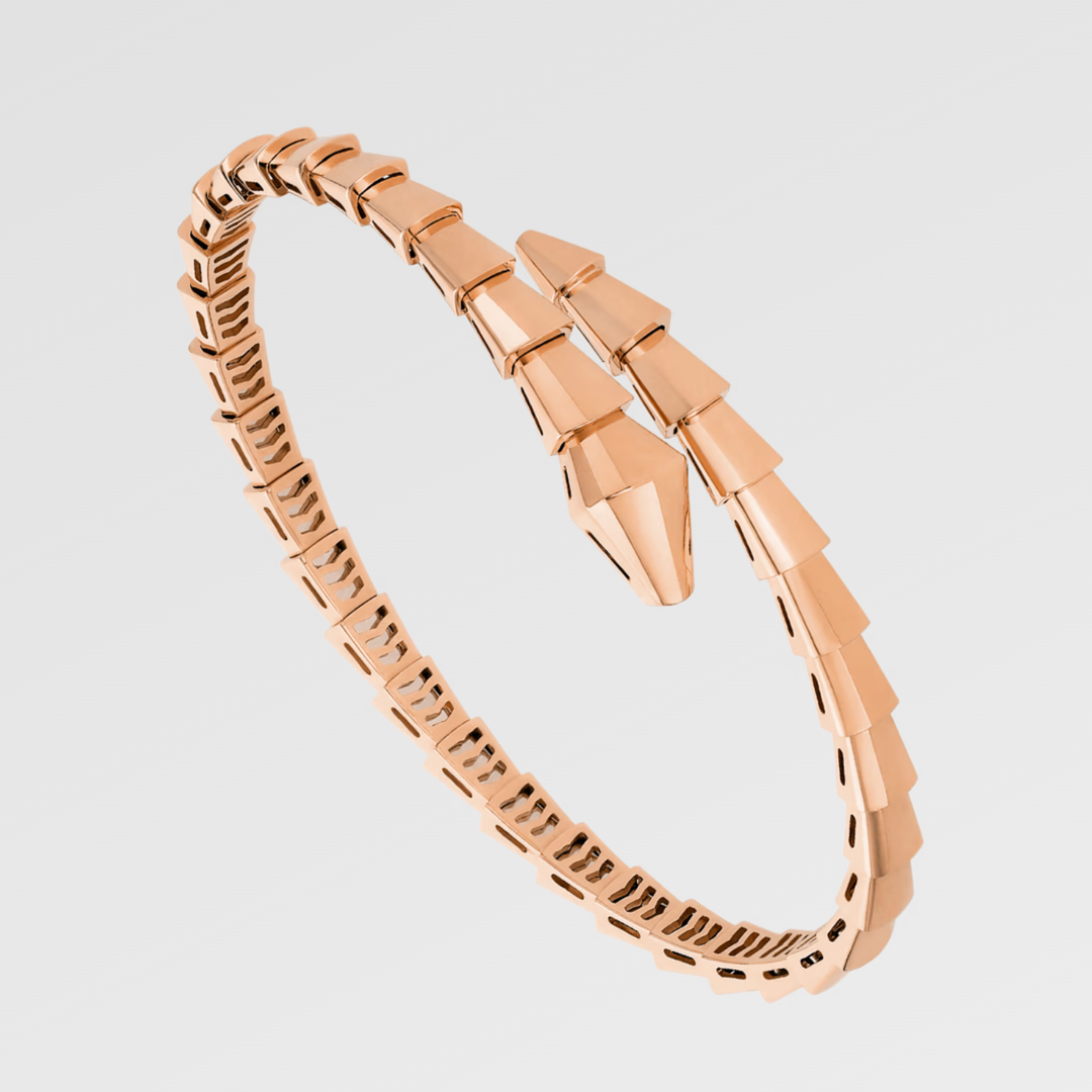 Bracelet jonc ouvert éclats étincelants