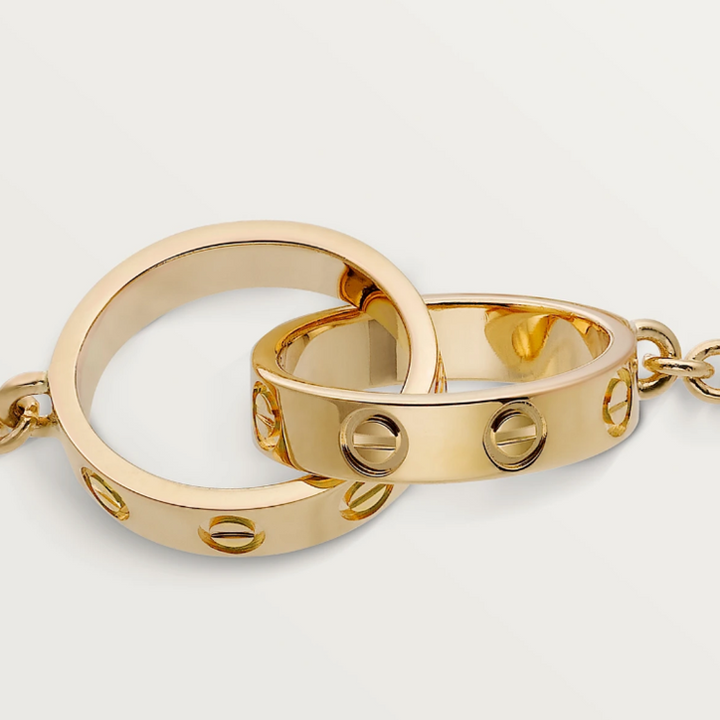 Bracelet chaîne à anneau délicat