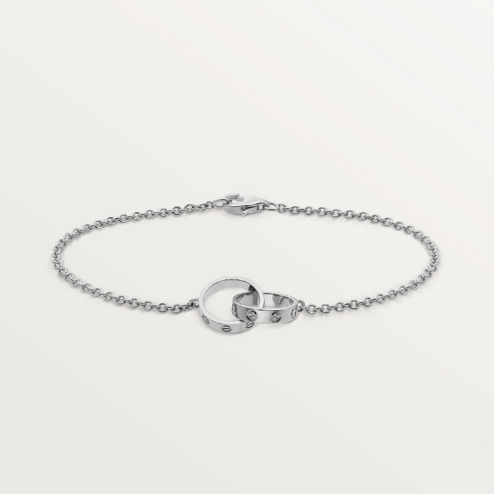 Bracelet chaîne à anneau délicat