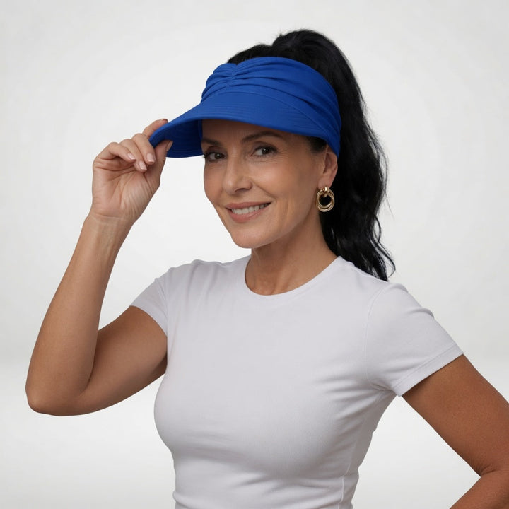 Solarine™ — Visière soleil sport chic protection estivale