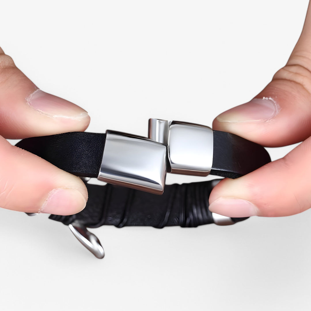 Bracelet Acier Inoxydable ? Affichez Votre Force avec Élégance 5