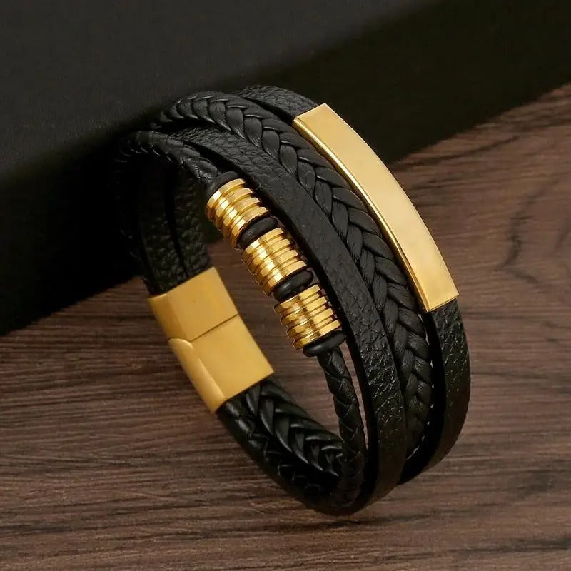 Bracelet Cuir Homme ? Élégance et Confiance pour Toutes Occasions 0