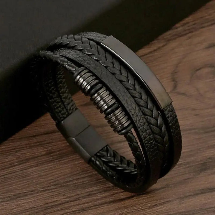 Bracelet Cuir Homme ? Élégance et Confiance pour Toutes Occasions 2