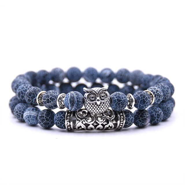 Bracelet Hibou Bleu ? Liberté et Espoir à Votre Poignet 0