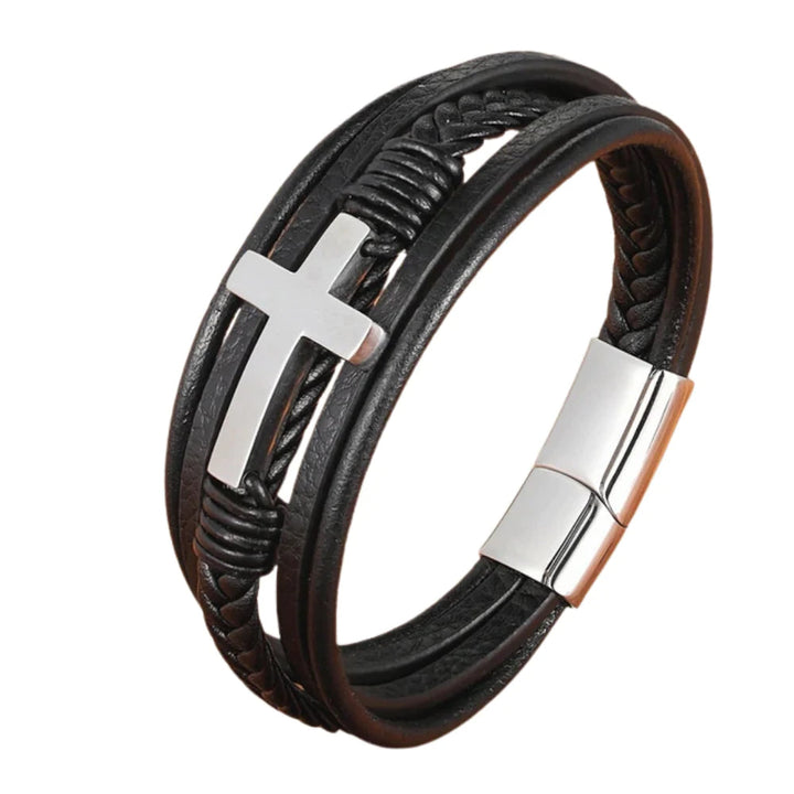Bracelet Homme Noir Élégant ? Un Lien Précieux avec Votre Fils 3
