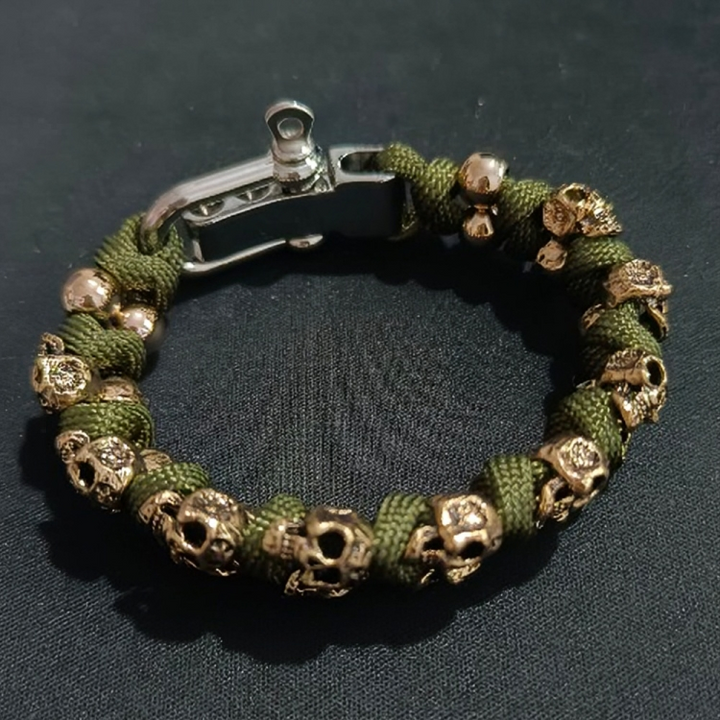 Bracelet Homme Paracord Crâne ? Exprimez Votre Force Avec Style 3