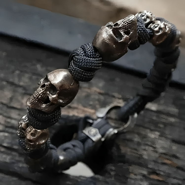Bracelet Homme Paracord Crâne ? Exprimez Votre Force Avec Style 5