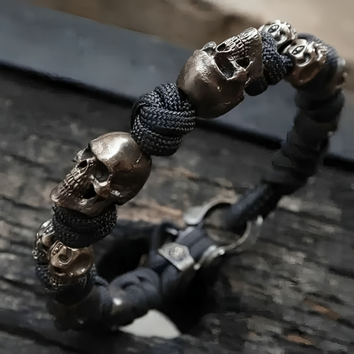 Bracelet Homme Paracord Crâne ? Exprimez Votre Force Avec Style 5