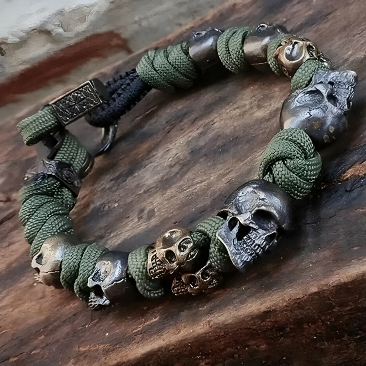 Bracelet Homme Paracord Crâne ? Exprimez Votre Force Avec Style 6