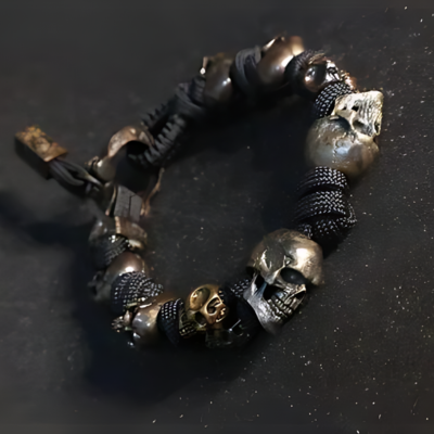 Bracelet Homme Paracord Crâne ? Exprimez Votre Force Avec Style 7