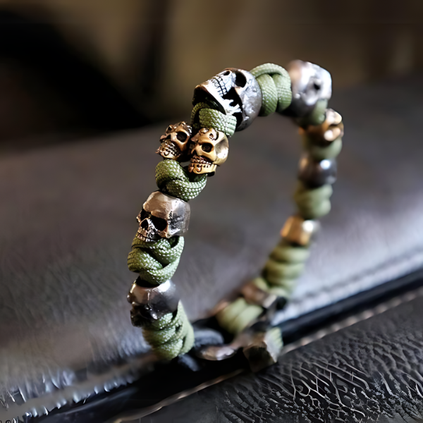 Bracelet Homme Paracord Crâne ? Exprimez Votre Force Avec Style 8