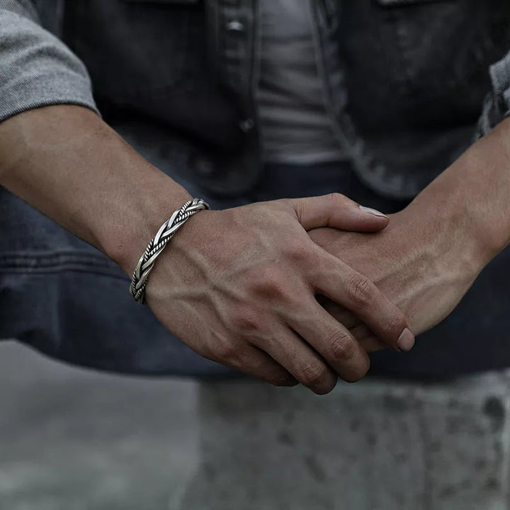 Bracelet Tressé Homme Cuir ? Élégance Durable Pour Votre Style Quotidien 1