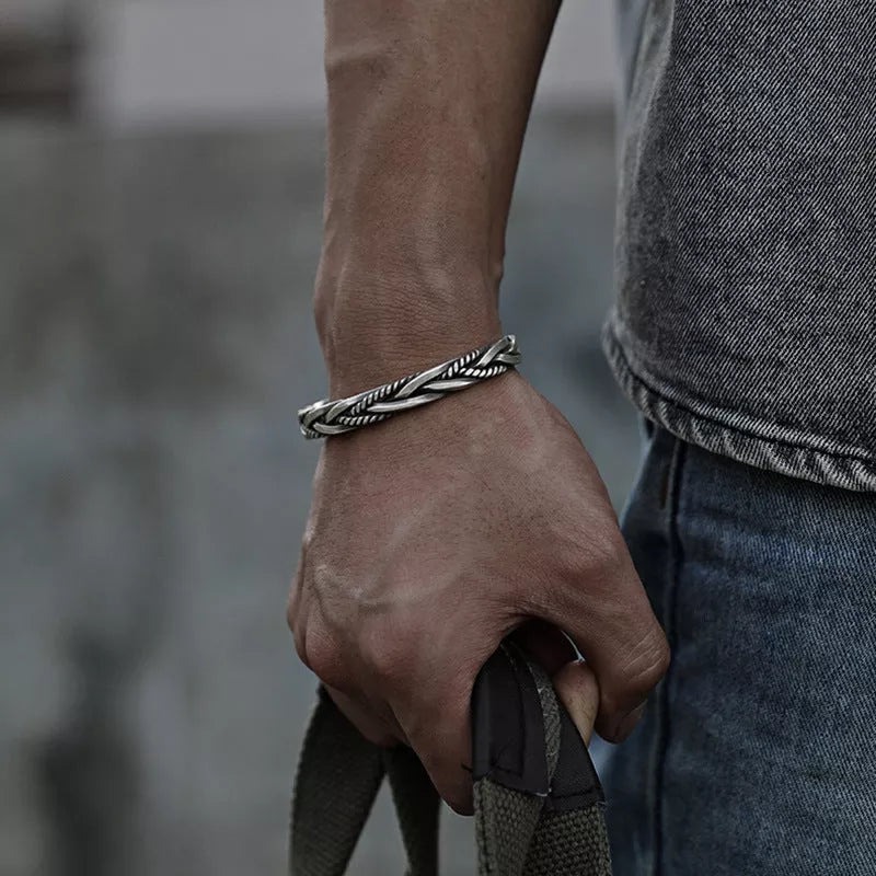 Bracelet Tressé Homme Cuir ? Élégance Durable Pour Votre Style Quotidien 2