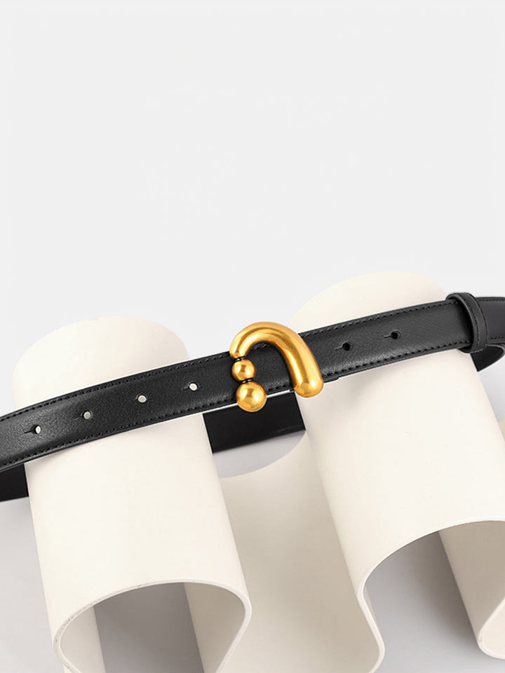 Ceinture Femme Cuir ? Élégance Abstraite et Confort Ajustable 2