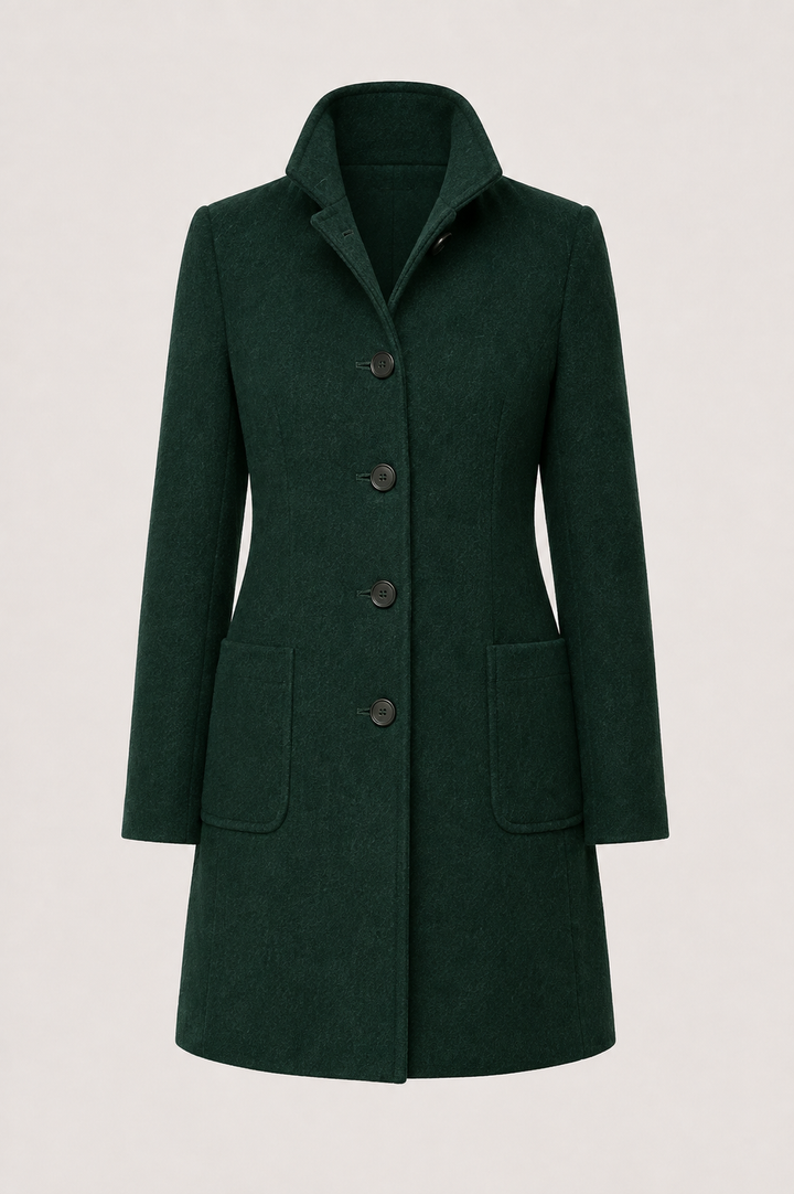 Manteau Émeline détail élégant