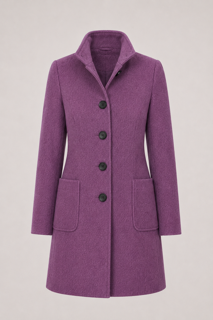 Manteau Émeline détail élégant