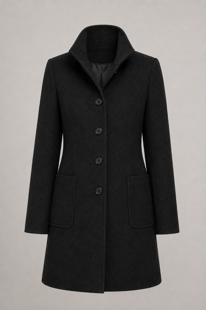 Manteau Émeline détail élégant